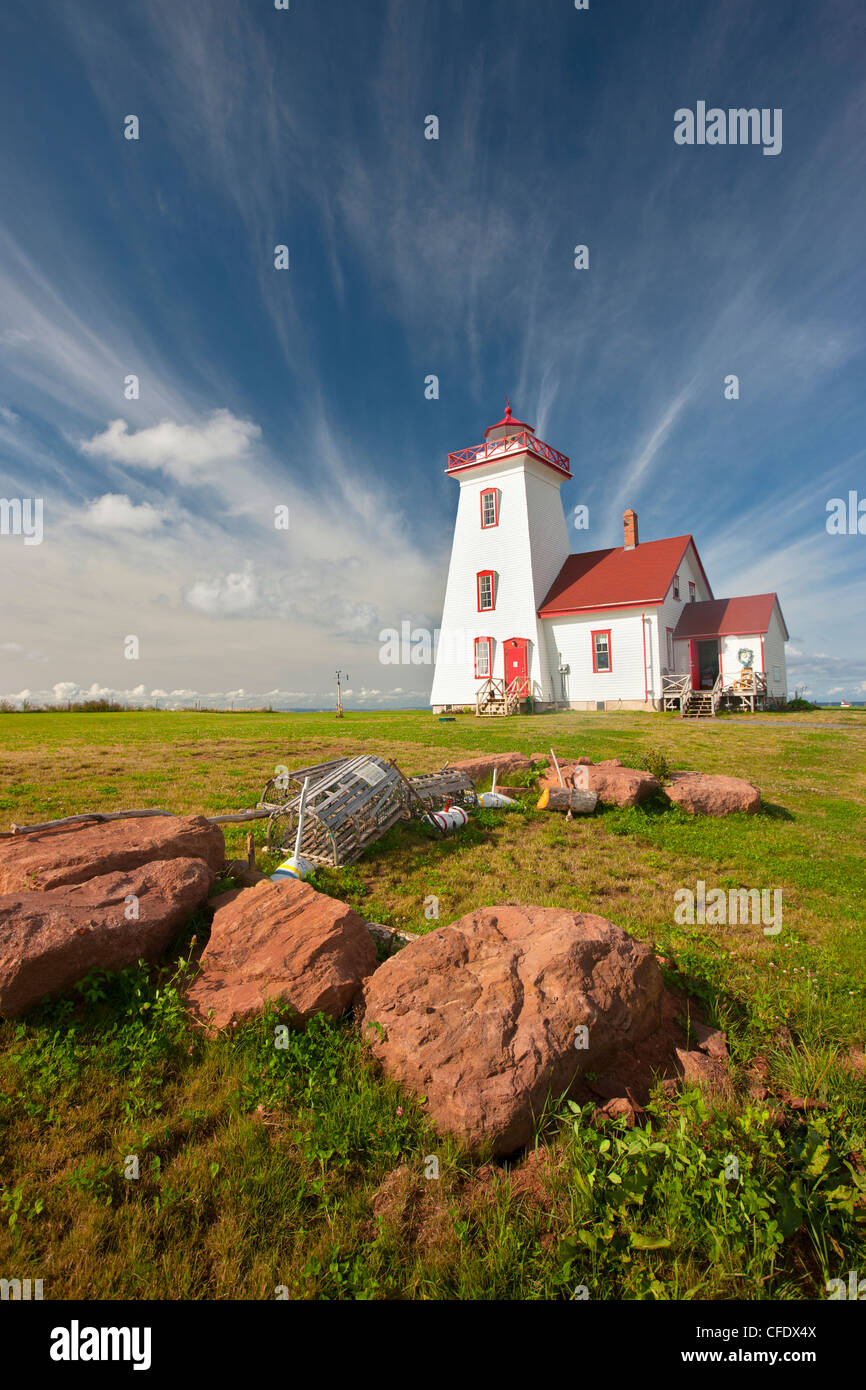 Wood Islands Lighthouse, Prince Edward Island, Canada Stock Photo Alamy