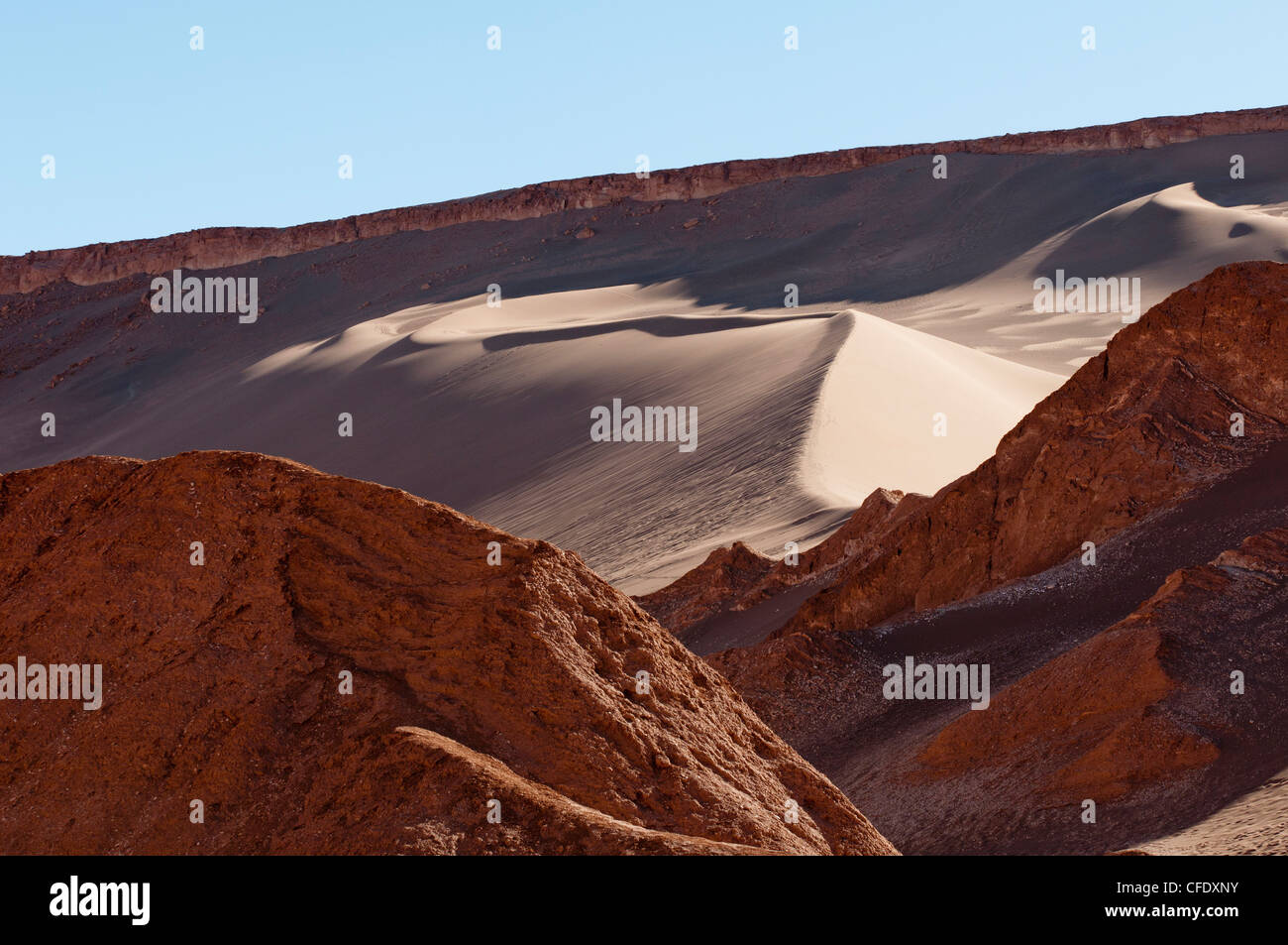 Valle de la Luna (Valley of the Moon), Atacama Desert, Chile, South America Stock Photo