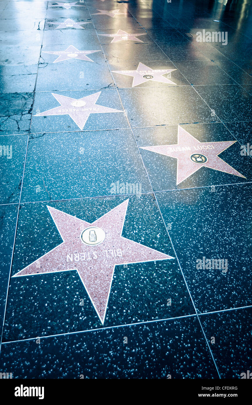 Walk of Fame, Hollywood, Los Angeles, California, United States of