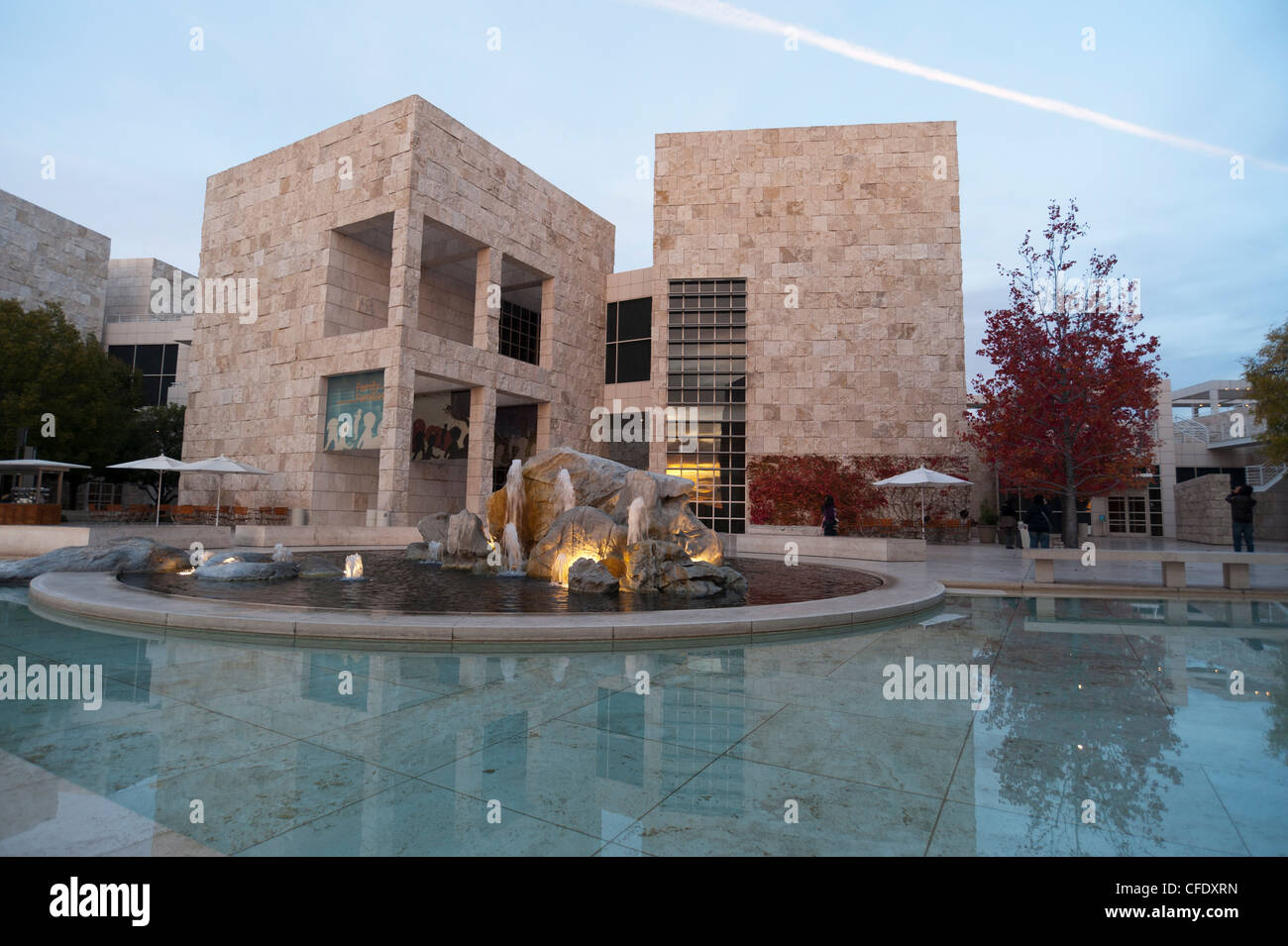 Getty Center, Los Angeles, California, United States of America, Stock Photo