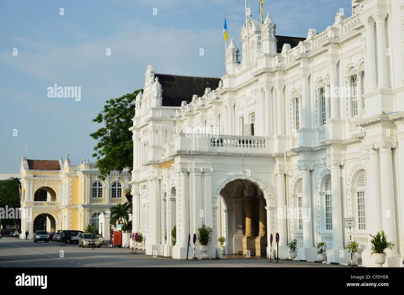 City Hall George Town Unesco World Heritage Site Penang Malaysia Southeast Asia Asia Stock Photo Alamy