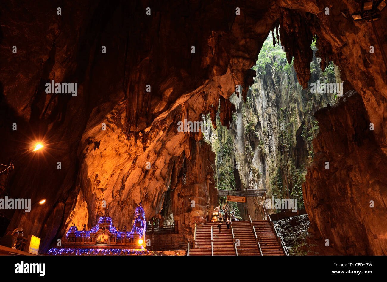 Batu Caves, Hindu Shrine, Selangor, Malaysia, Southeast Asia, Asia Stock Photo