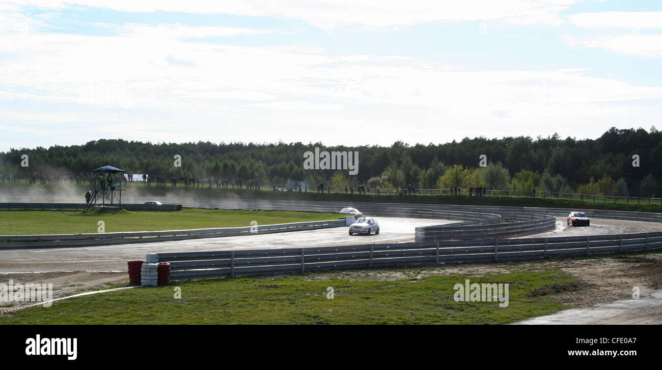 Car race start finish line hi-res stock photography and images - Alamy