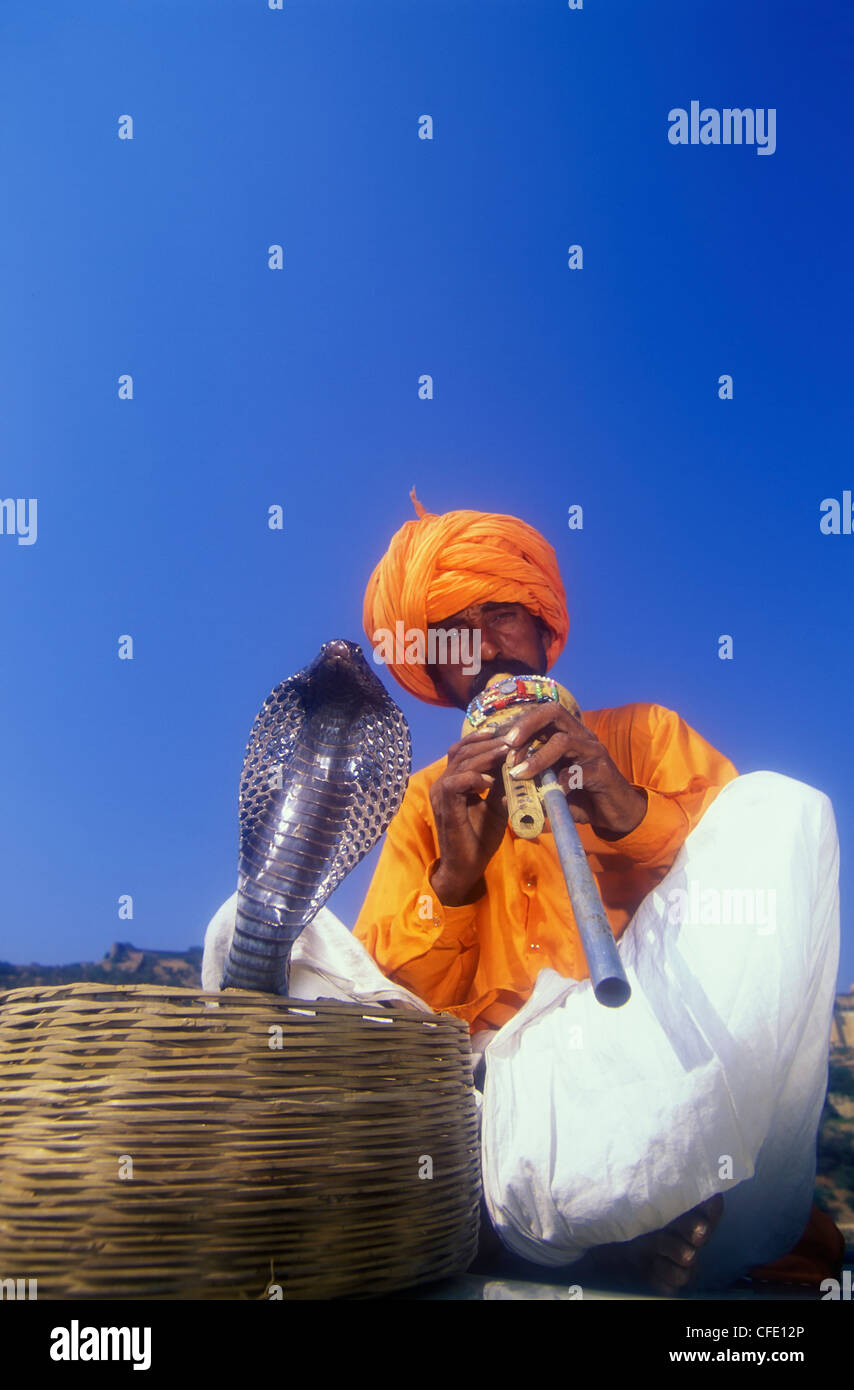 Indian snake charmer and pungi hires stock photography and images Alamy