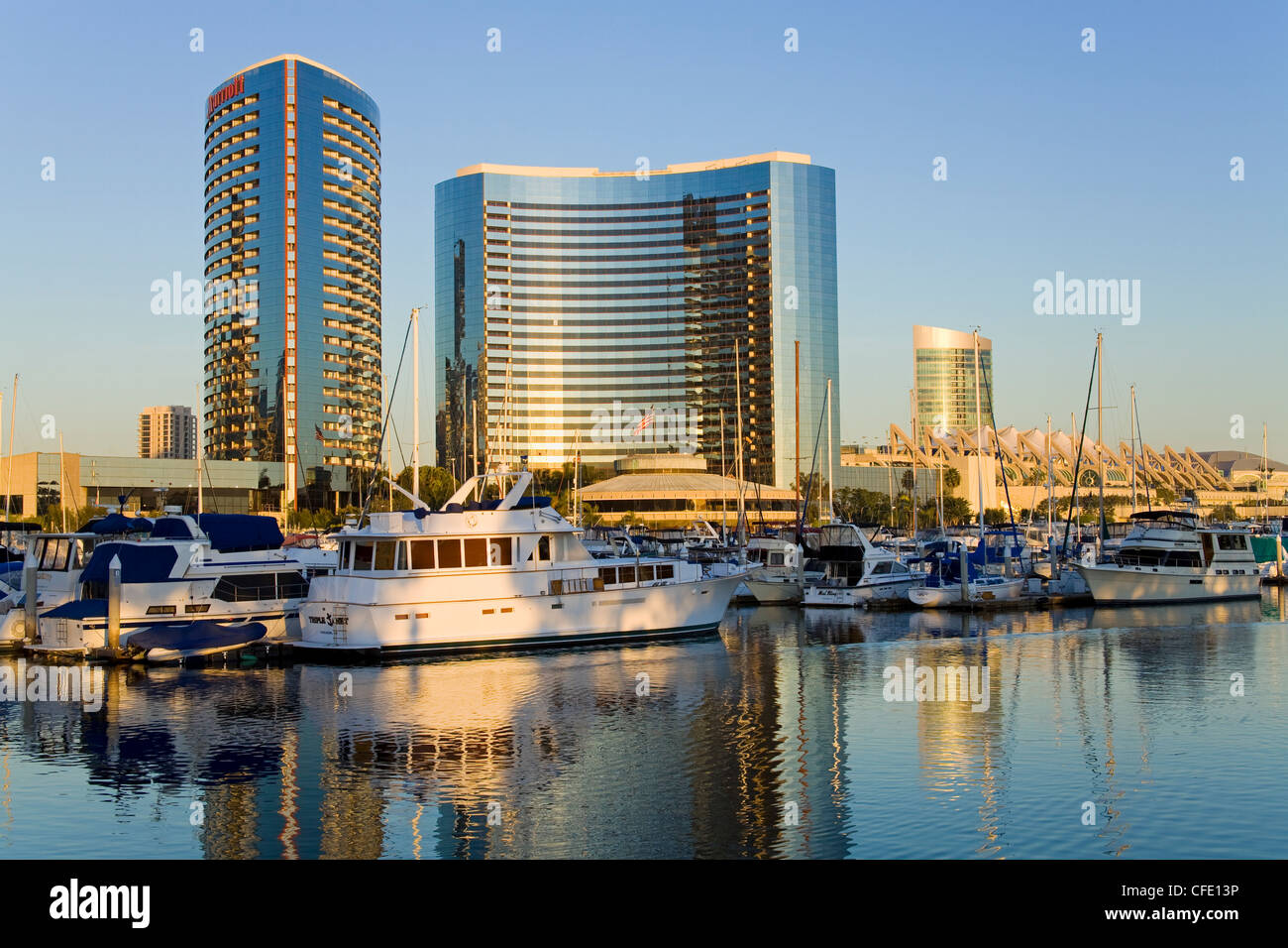 Embarcadero Marina, San Diego, California, United States of America, Stock Photo