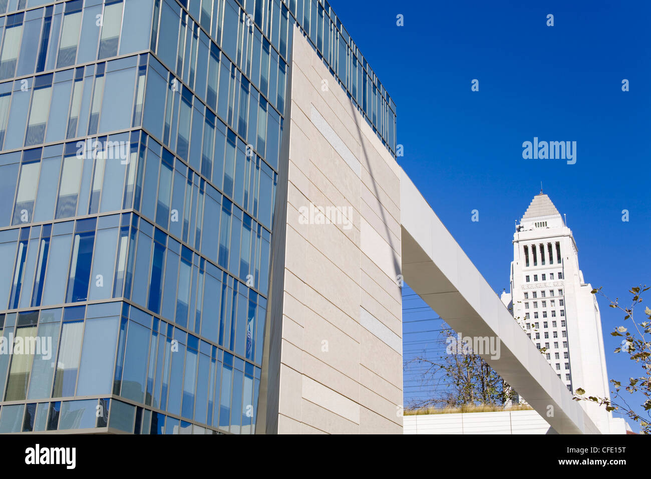 Los Angeles Police Department,City Hall, Los Angeles, California, United States of America, Stock Photo