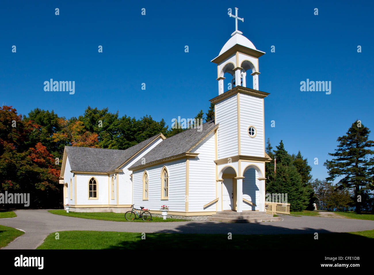 Sanctuaire SaintAnne Du Bocage, Caraquet, New Brunswick, Canada Stock