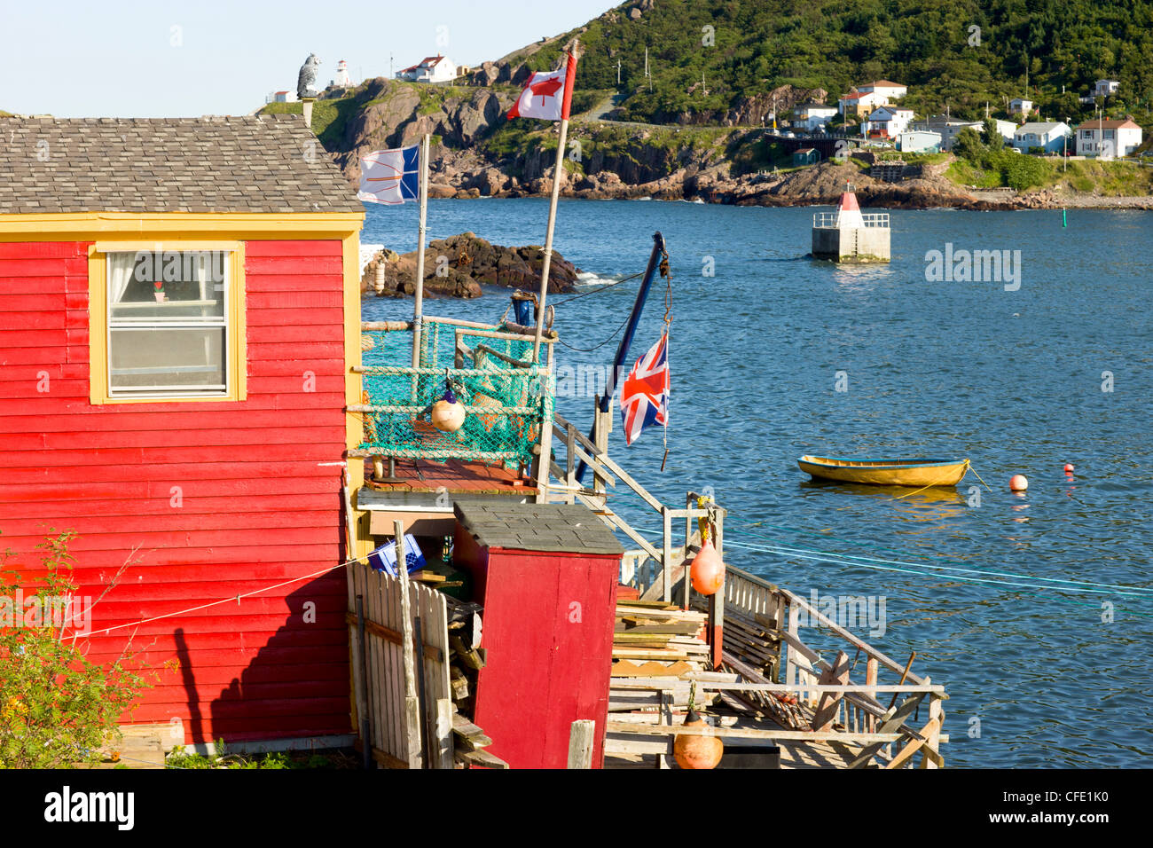 The Narrows, St. John's, Newfoundland, Canada Stock Photo