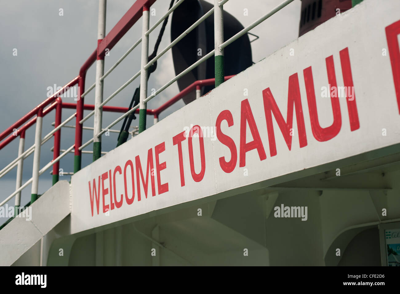 Samui - Phangan Ferry Stock Photo