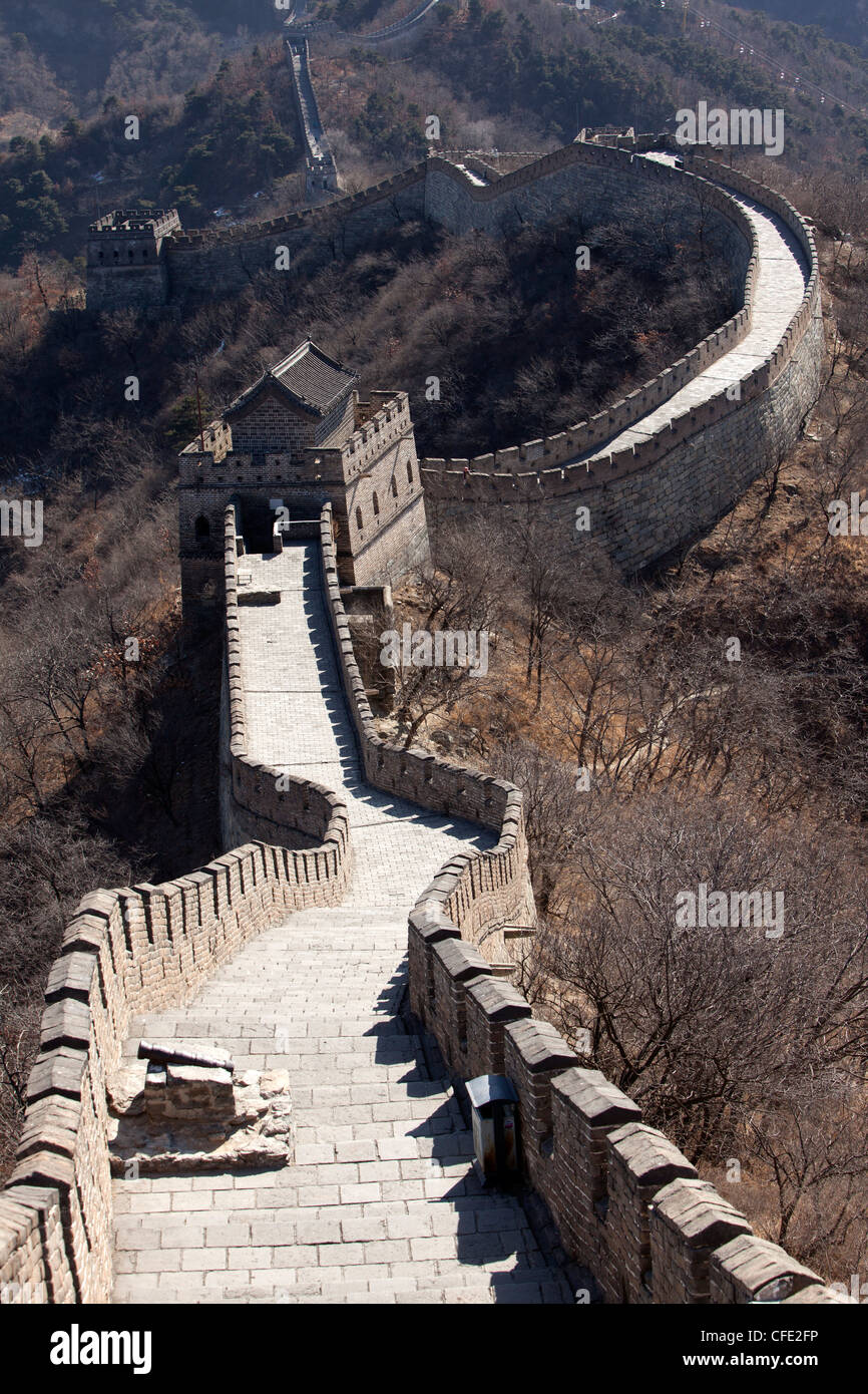 great wall of china, beijing Stock Photo Alamy