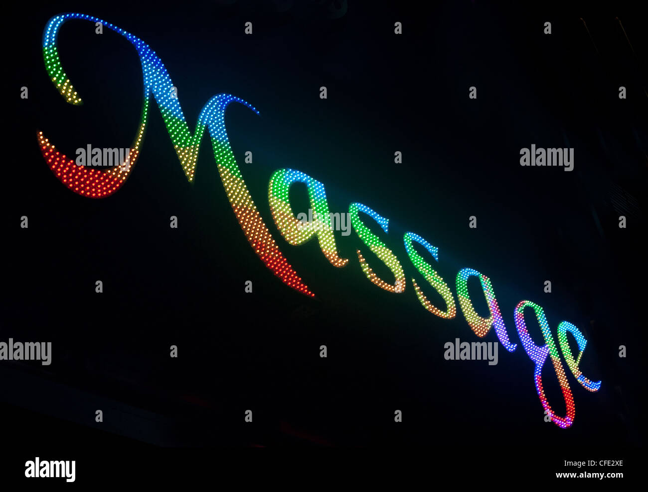 Massage Stock Photo
