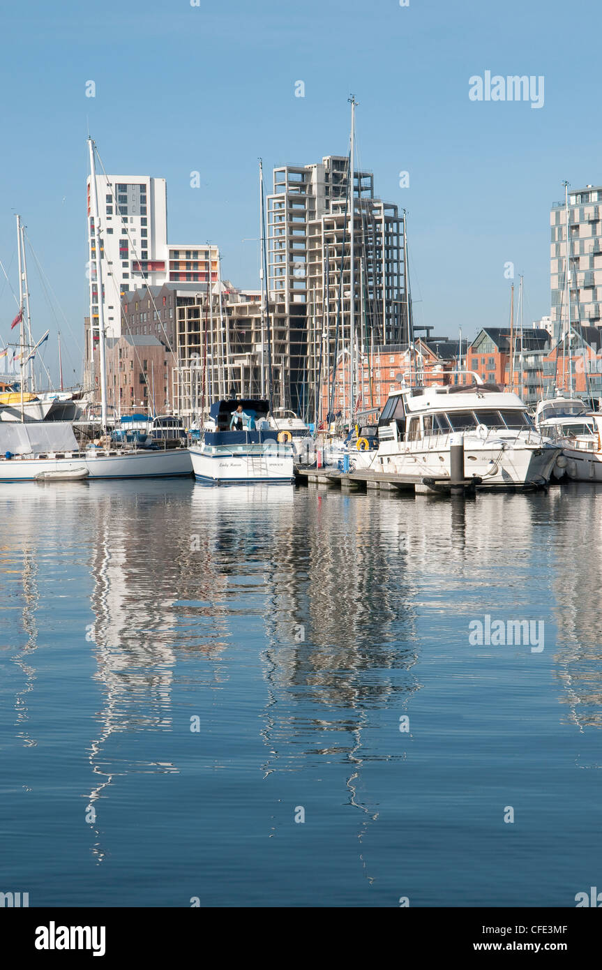 Ipswich dockside. Ipswich, Suffolk, UK Stock Photo - Alamy