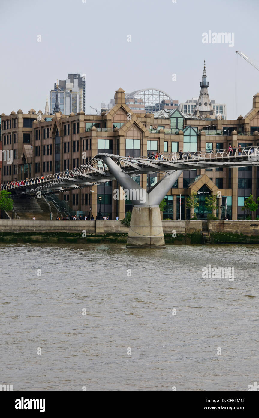 Millennium Bridge,Known as the Wobbly Bridge,NatwWest Tower,Linking