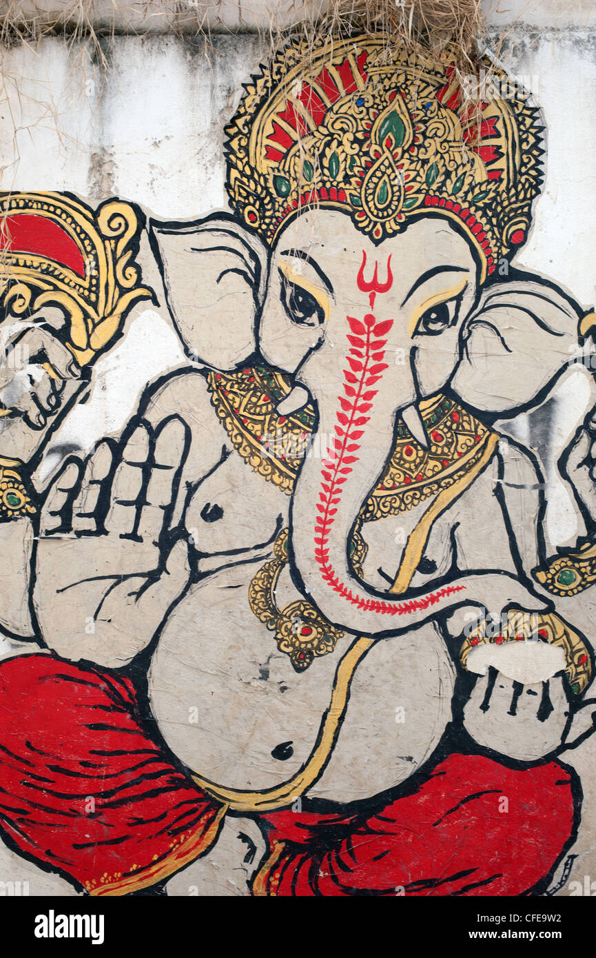 Hinduism art hi-res stock photography and images - Alamy
