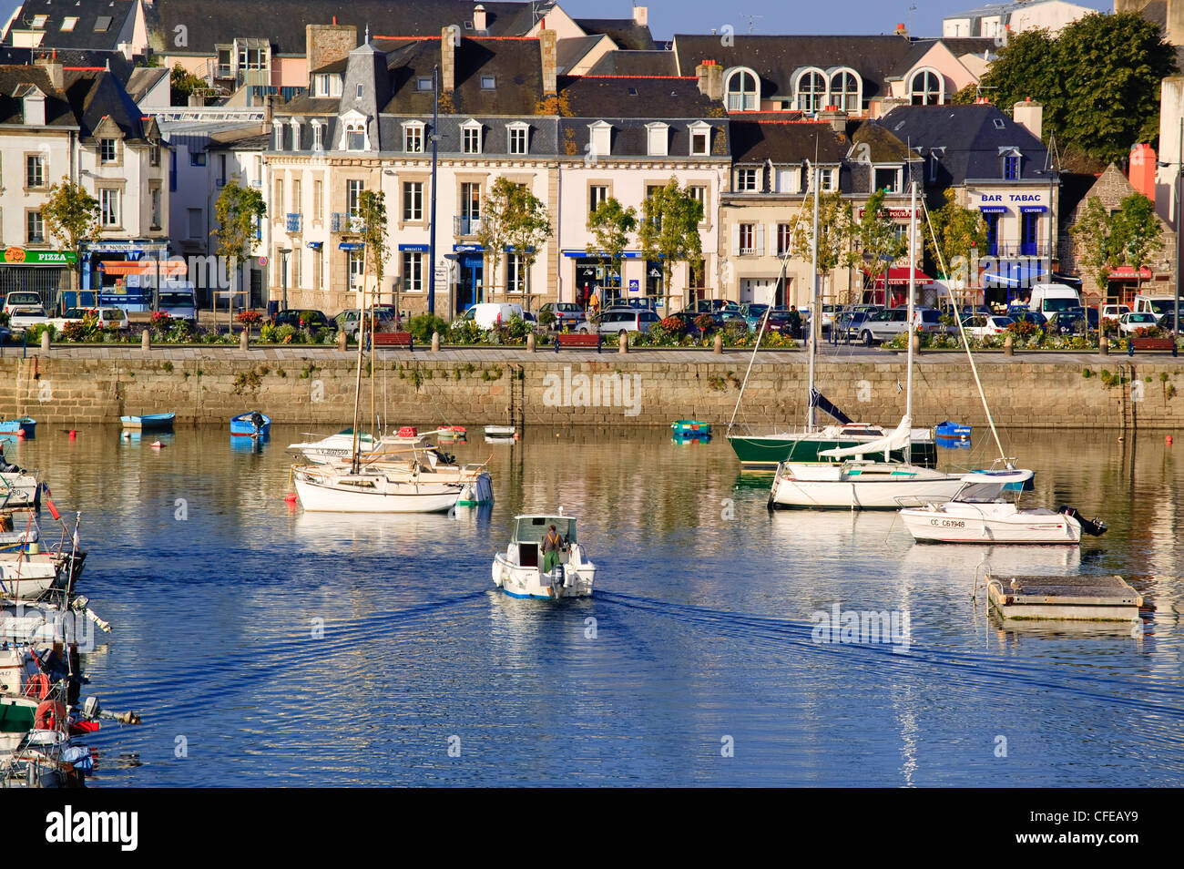 Concarneau Finistere Brittany France Stock Photo