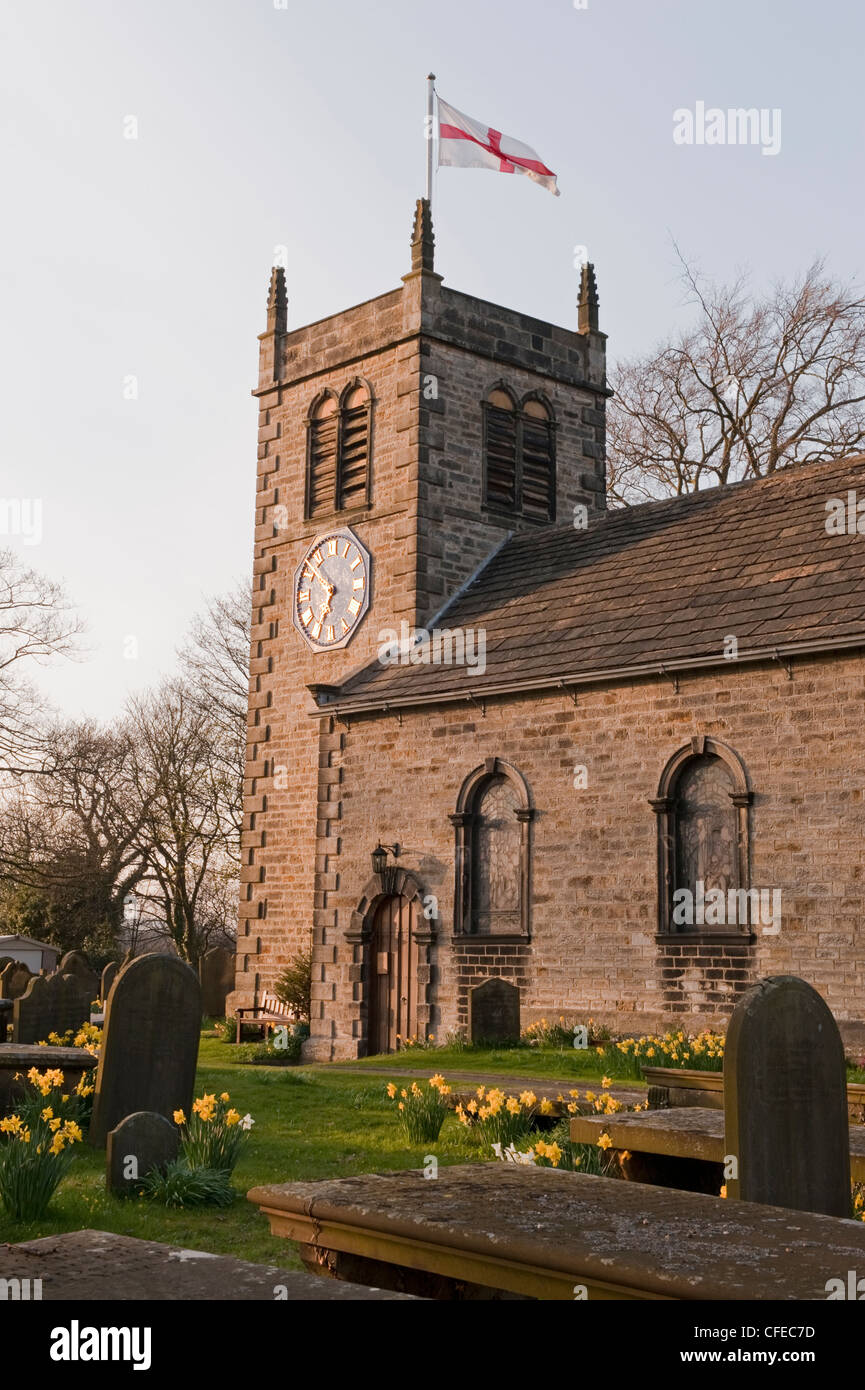 Sunlit addingham village hi-res stock photography and images - Alamy