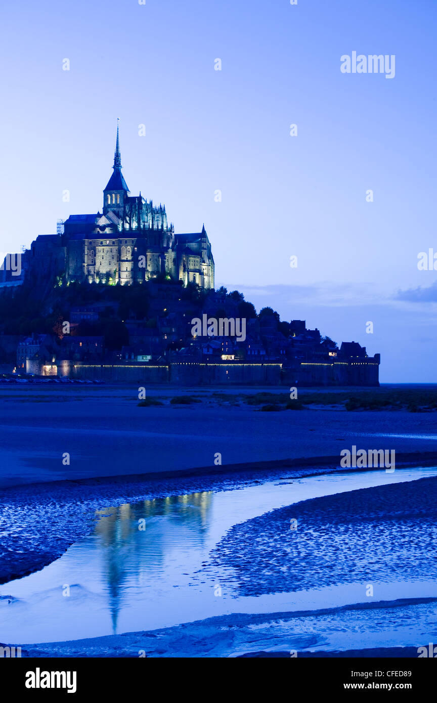 Le Mont St Michel Normandy France Stock Photo Alamy