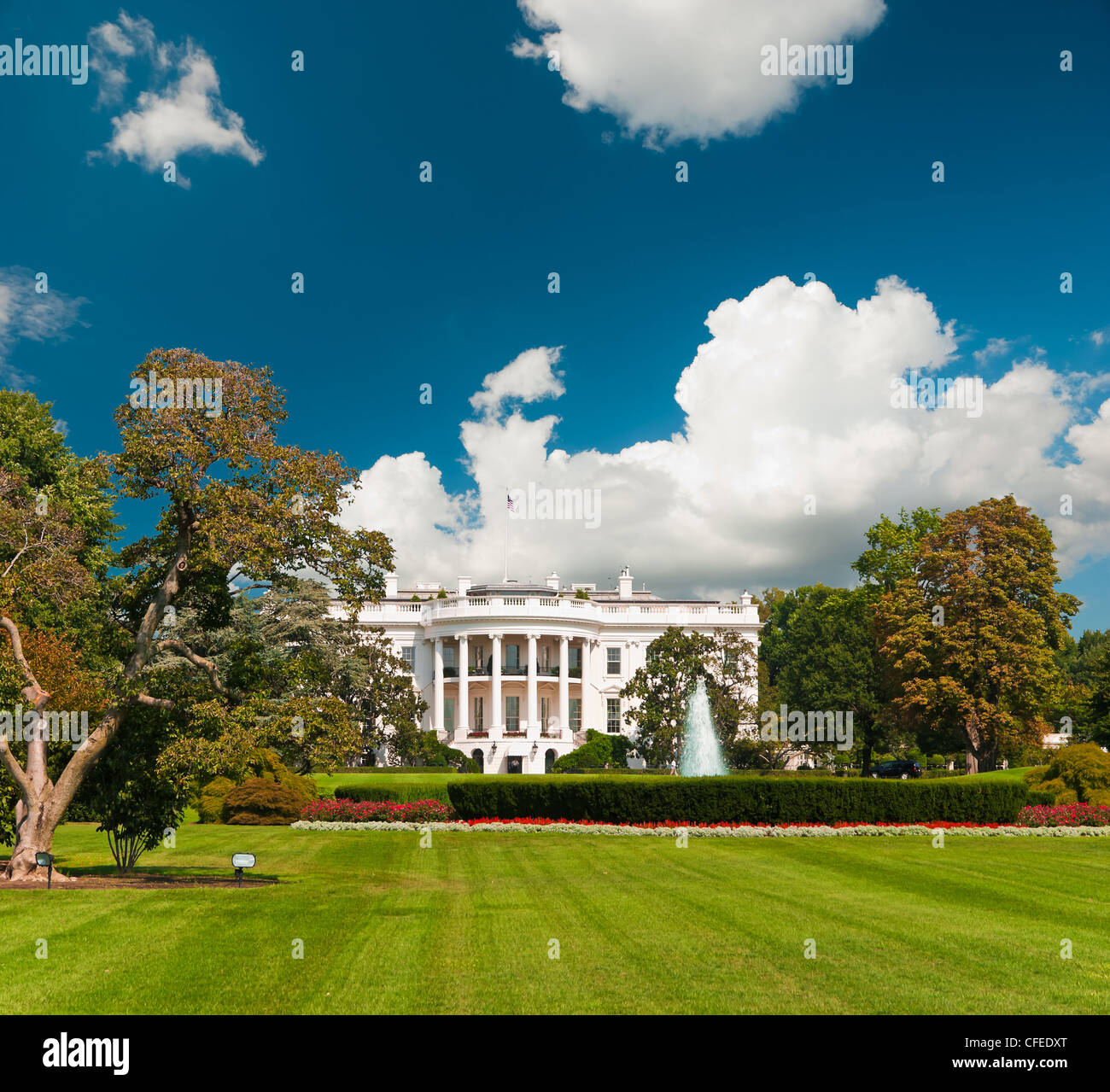 The White House in Washington D.C., the South Gate Stock Photo - Alamy