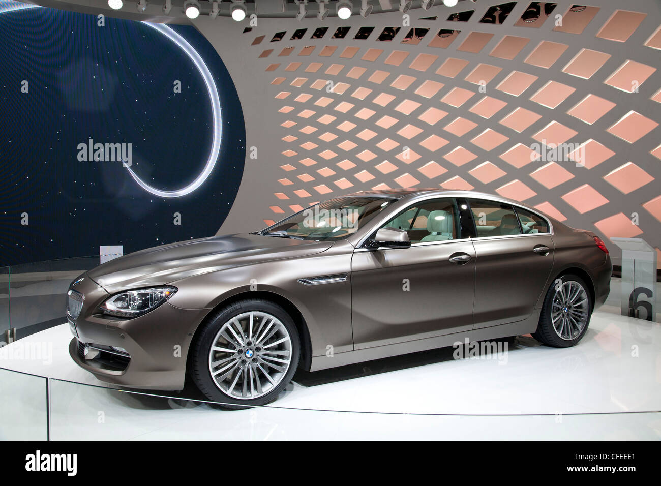 Bmw 6er Gran Coupe At The Geneva Motor Show 12 Stock Photo Alamy