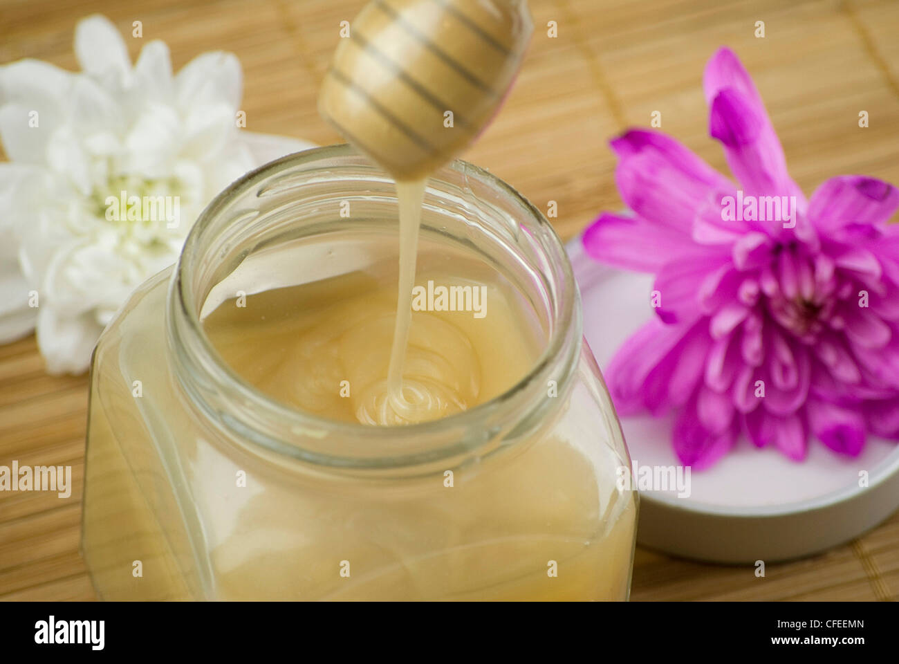 Coconut milk with almond oil hires stock photography and images Alamy