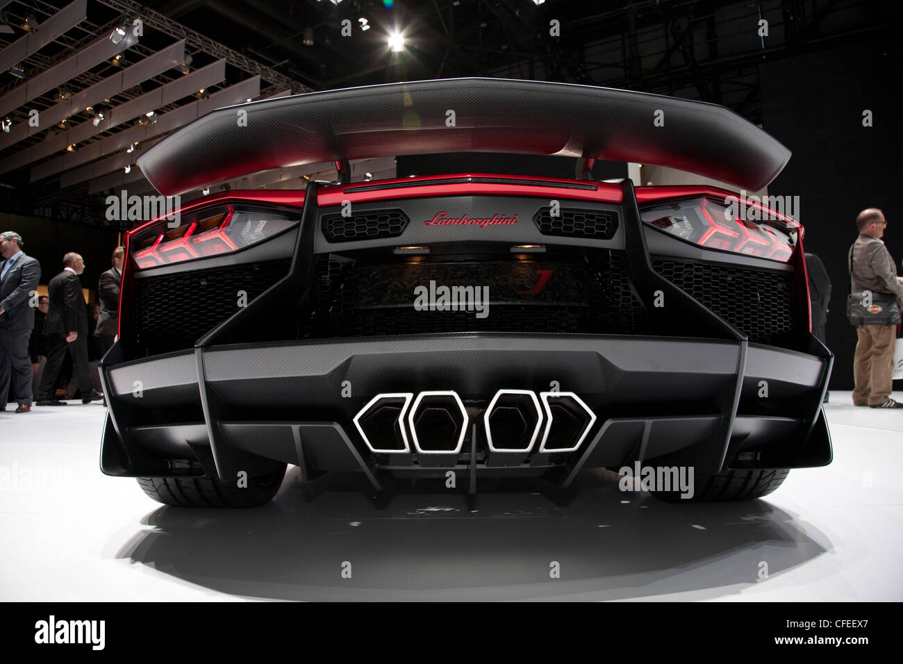 Lamborghini Aventador J: 2012 Geneva Motor Show