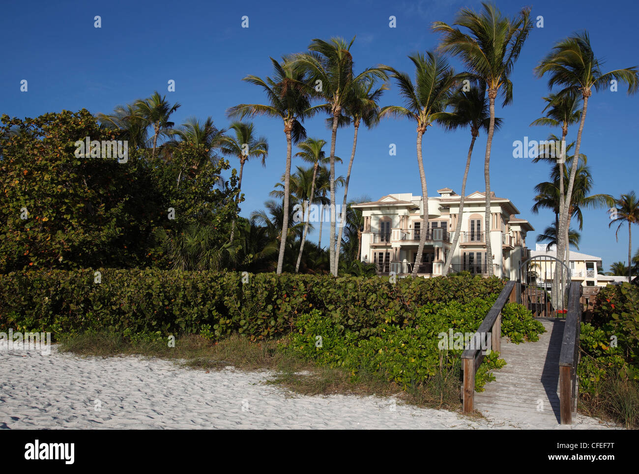 Waterfront house Naples, Florida Stock Photo Alamy