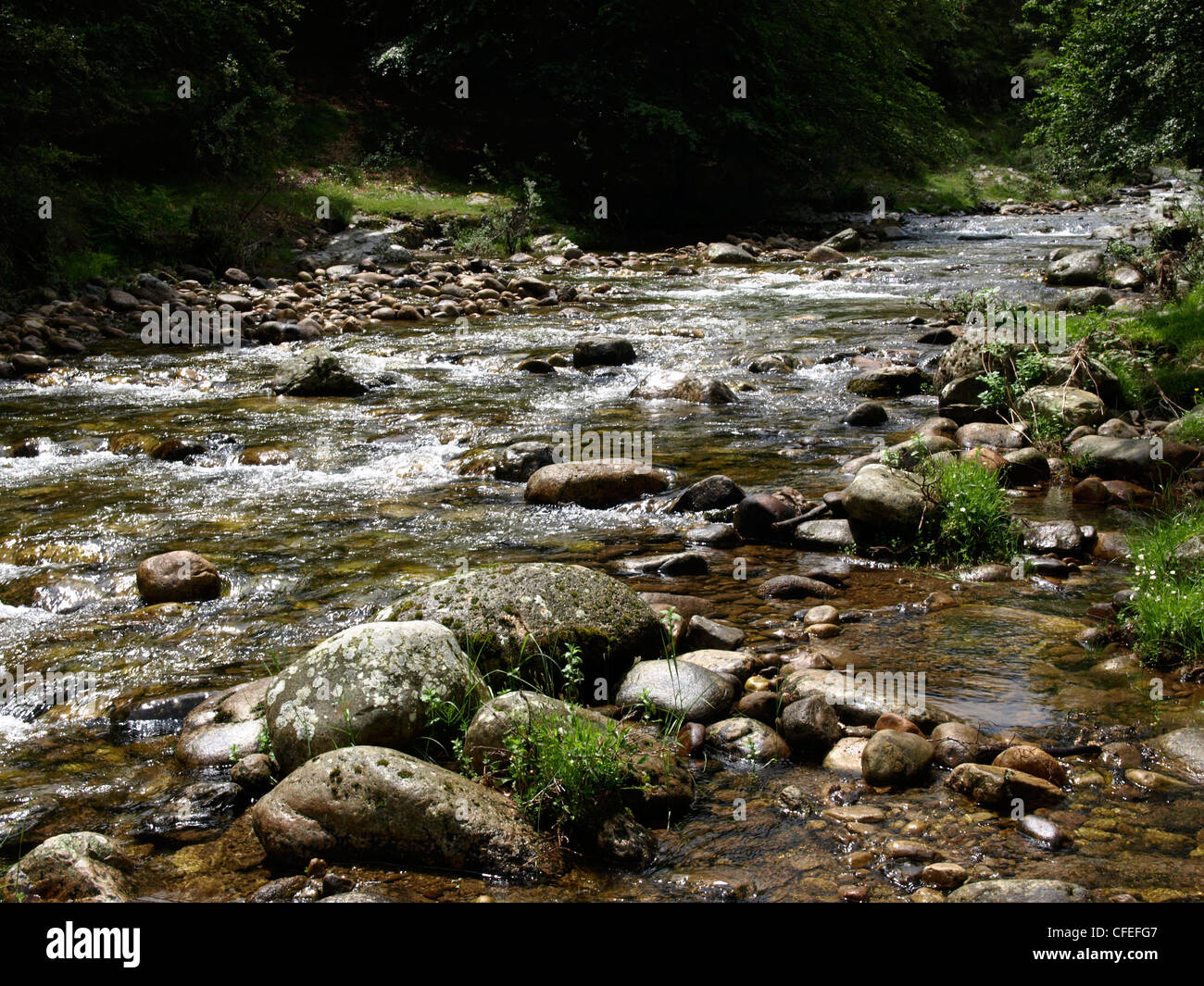 small river in la rioja Stock Photo - Alamy