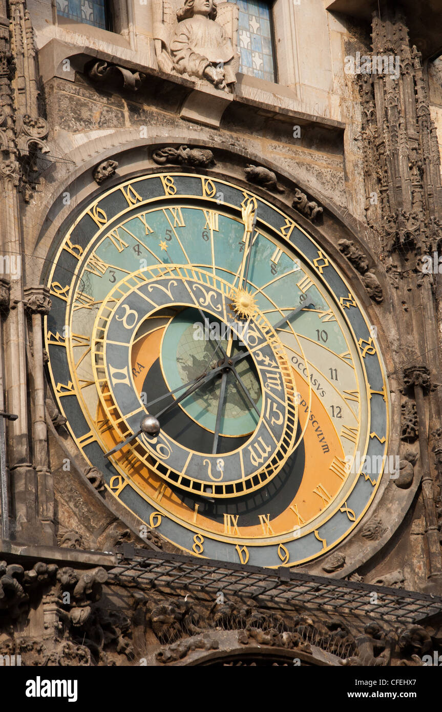 The Astronomical Clock, Prague Stock Photo Alamy