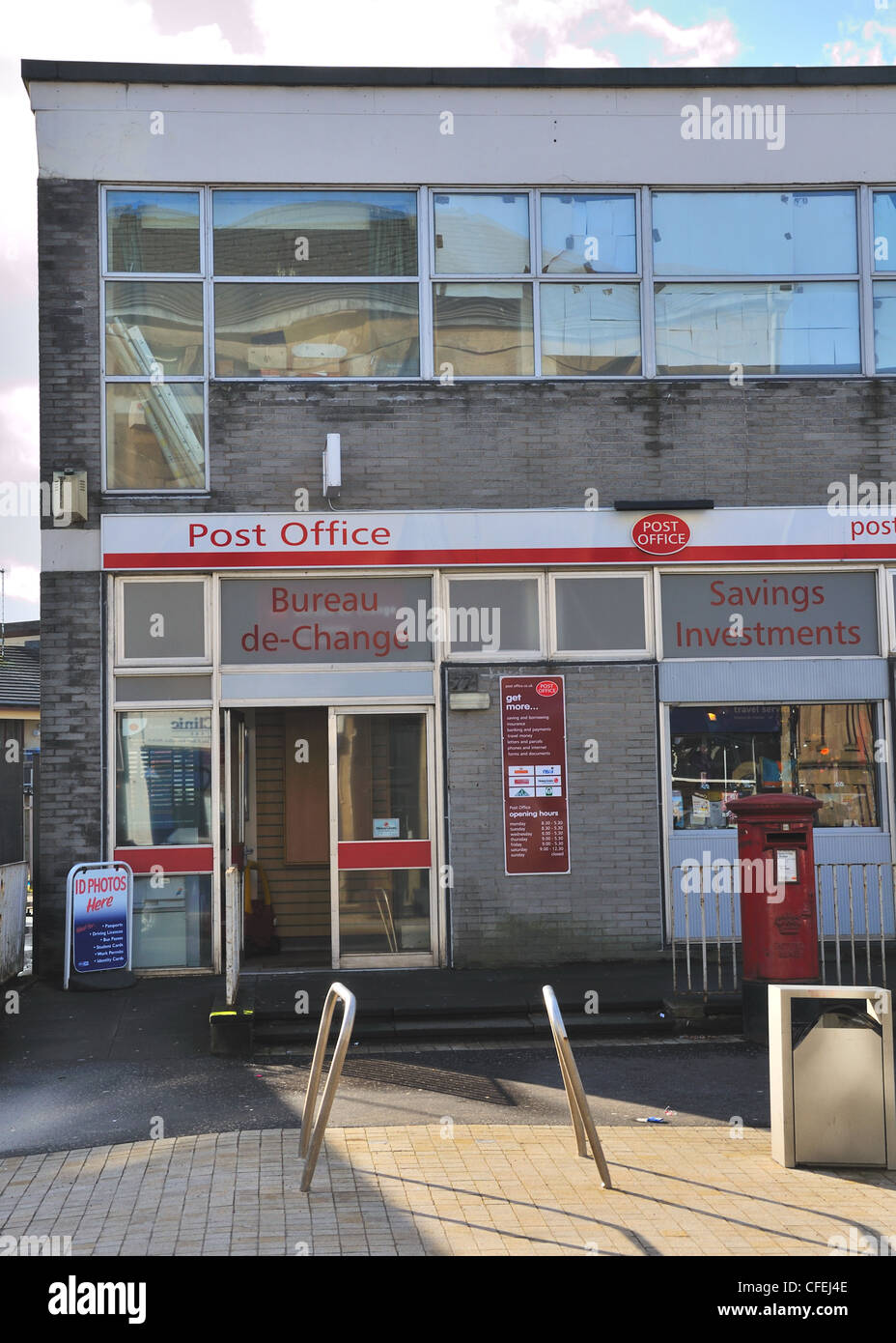 Barrhead post office, Scotland Stock Photo Alamy