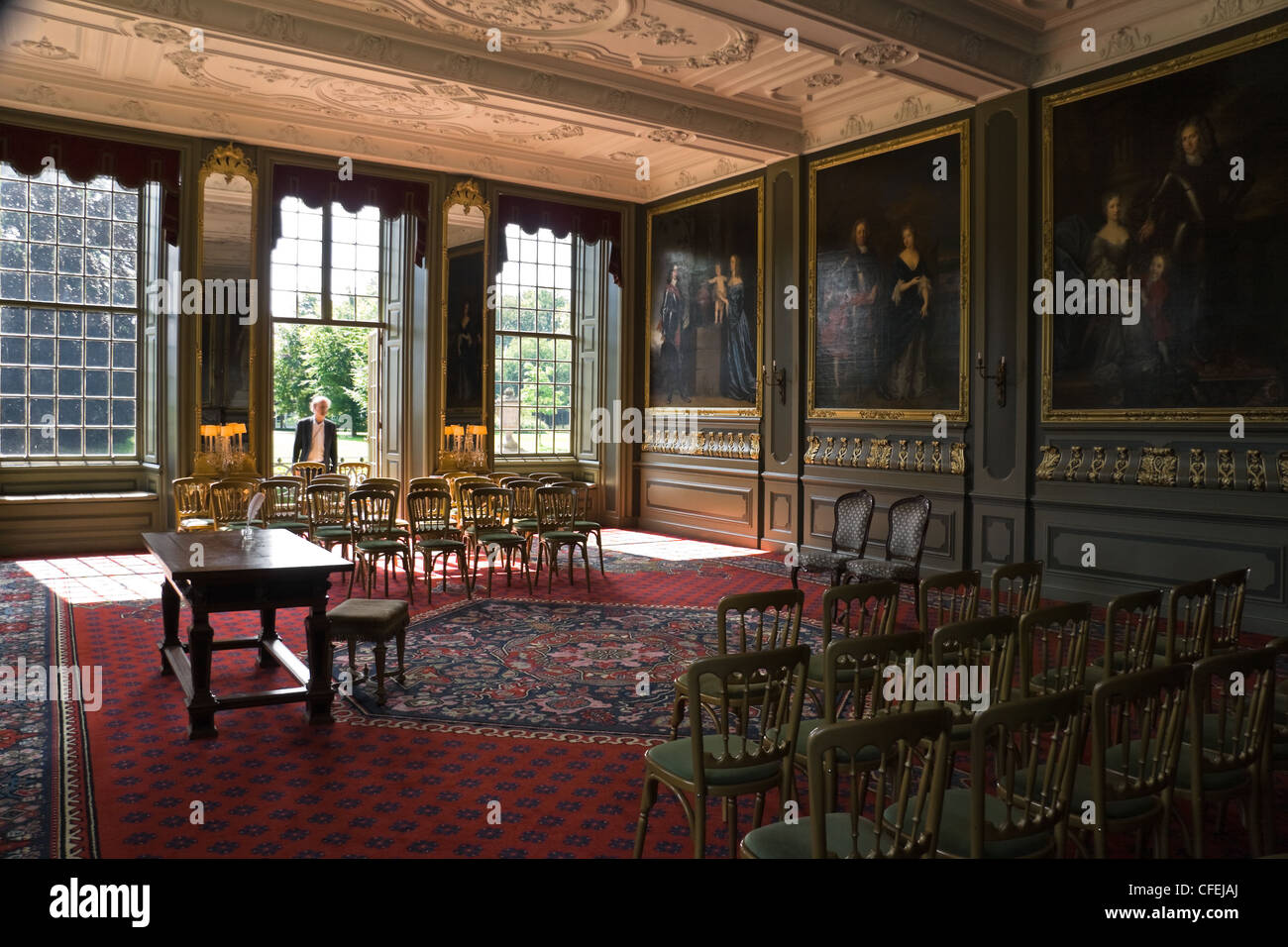 Wedding room in castle Duivenvoorde, the Netherlands Stock Photo Alamy