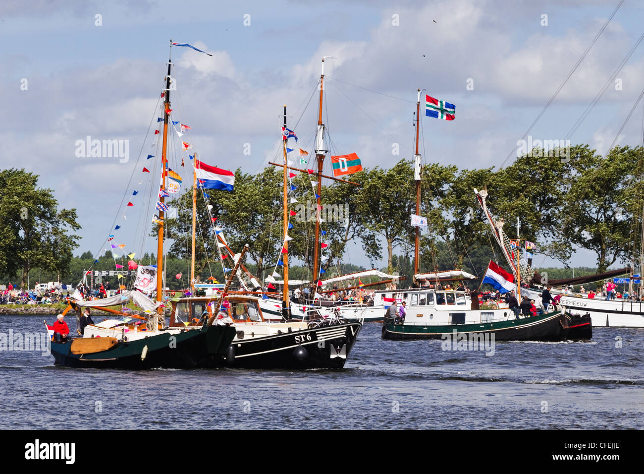 Amsterdam Sail 2010 event in the Netherlands starts with the