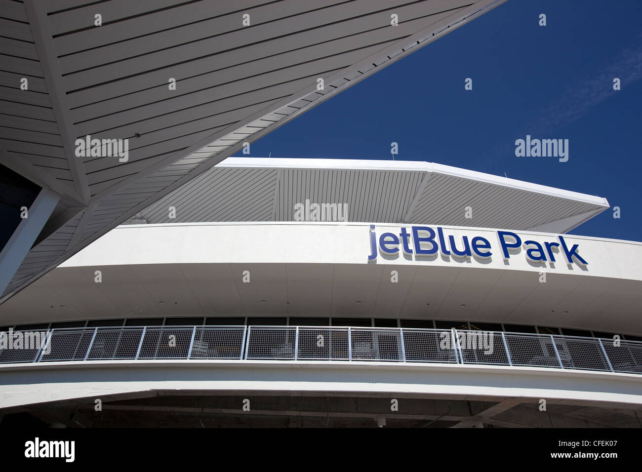 The Boston Red Sox's spring training camp at jetBlue Park in Fort Myers, Florida Stock Photo