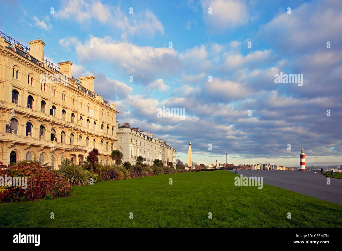 Grand Parade Plymouth Hoe, Plymouth, Devon, England UK Stock Photo Alamy