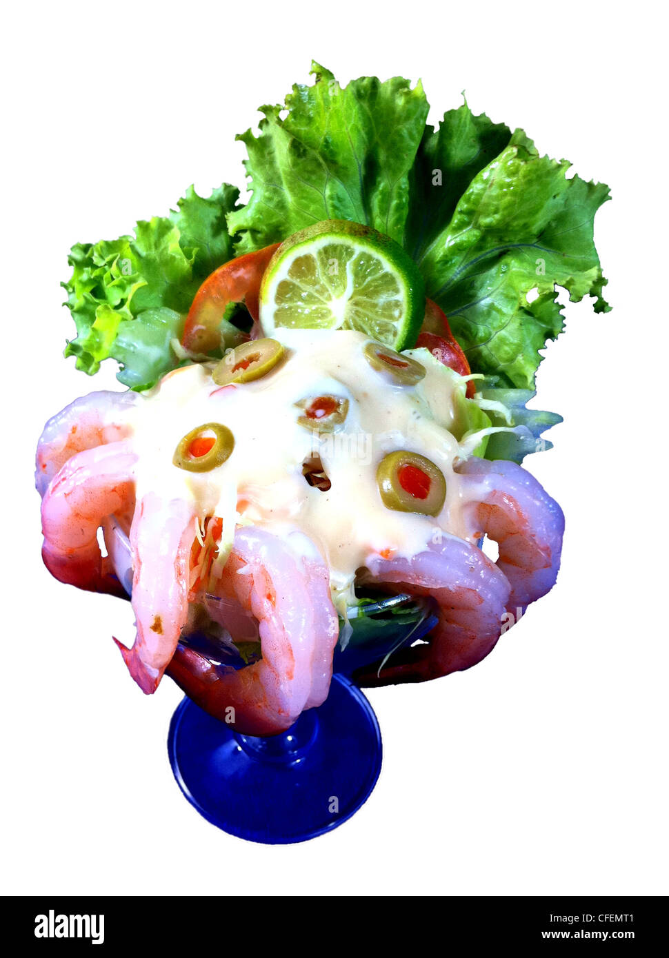 Shrimp Cocktail Stock Photo