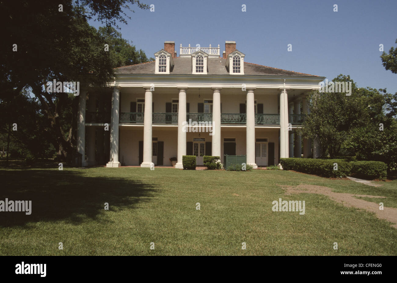 USA Vacherie Louisiana Oak Alley Plantation House Stock Photo Alamy