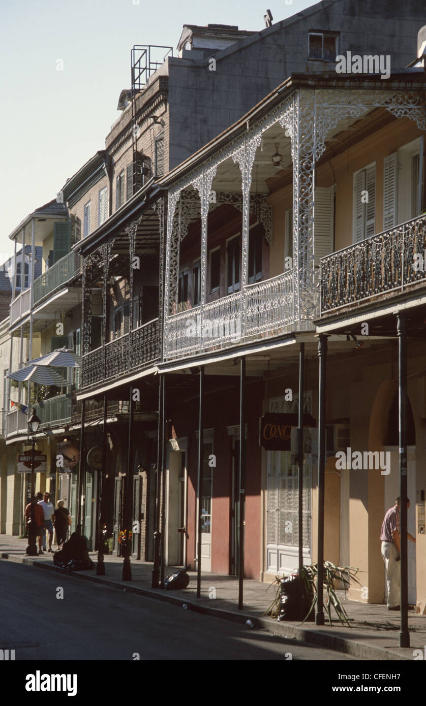 USA New Orleans Street Scene Stock Photo - Alamy