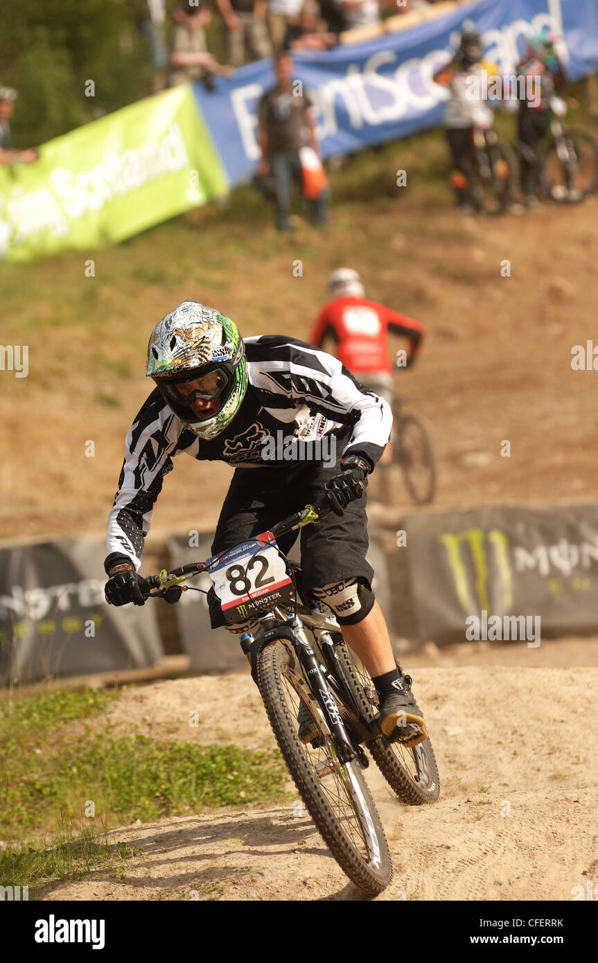 U.C.I mountain bike world cup 4 cross event Stock Photo - Alamy