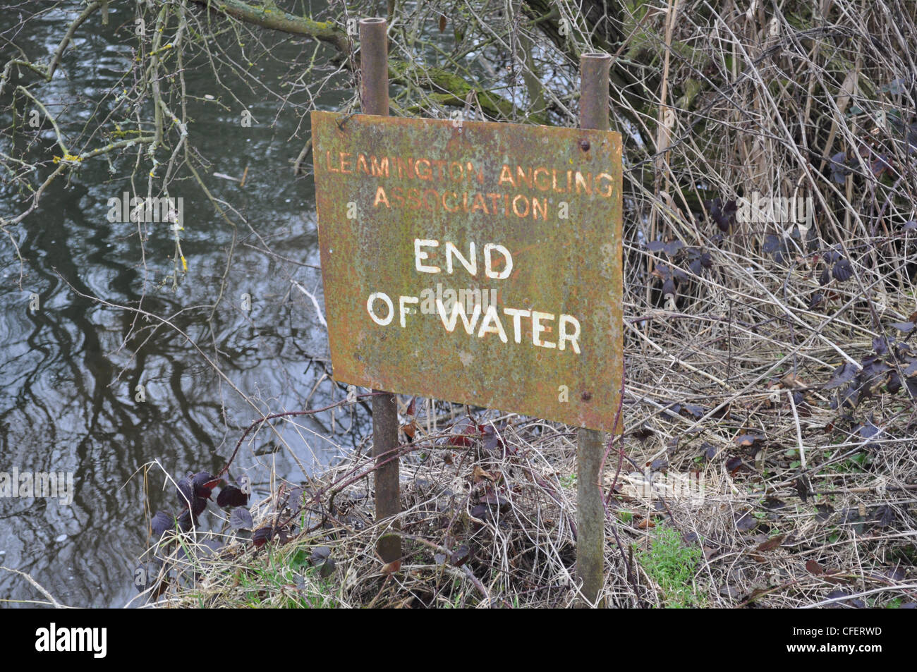 End of water Stock Photo Alamy
