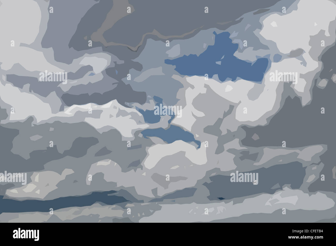 Spring sky with clouds Stock Photo - Alamy