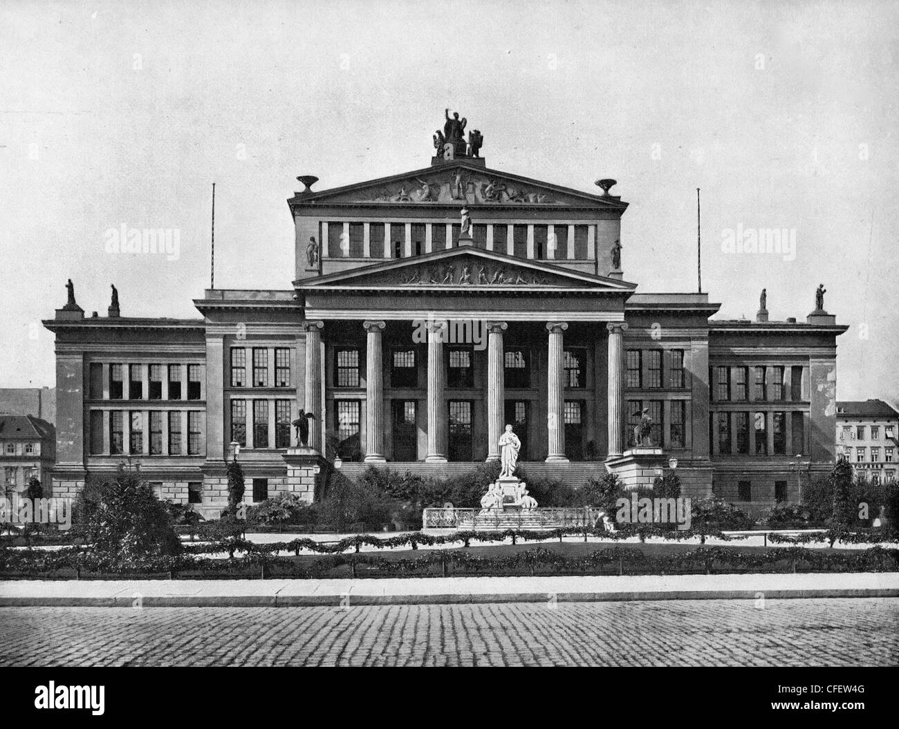 Comedy Theatre, Schiller Platz, Berlin, Germany, circa 1894 Stock Photo
