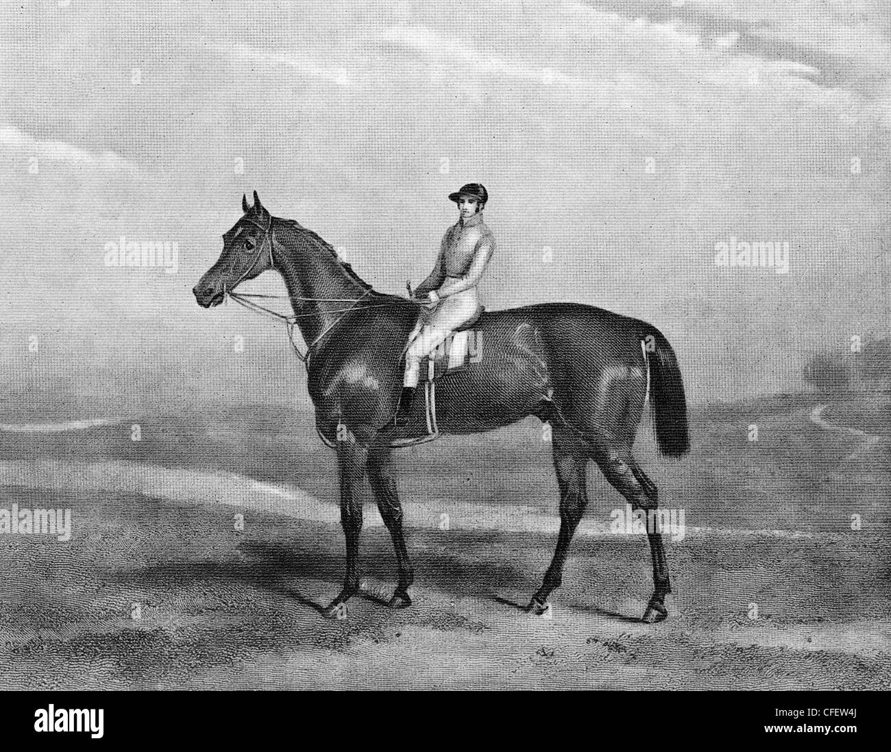 Coronation - Winner of the Epsom Derby, 1841 Stock Photo