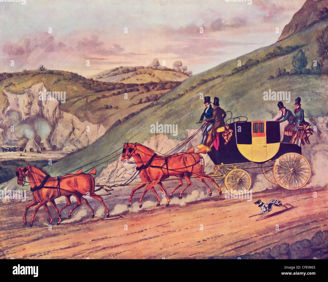 Coach and horses hires stock photography and images Alamy