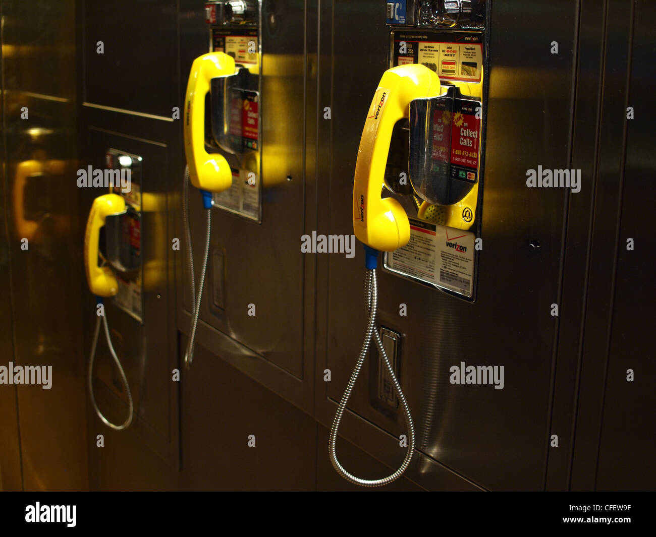 Pay phones in Grand Central Station, New York Stock Photo Alamy