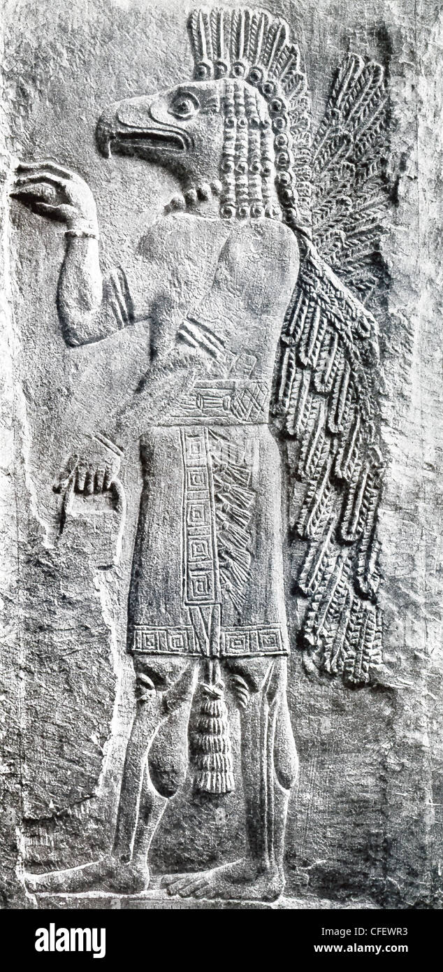 This Winged Eagle Headed Assyrian Creature Was Known As An Apkallu