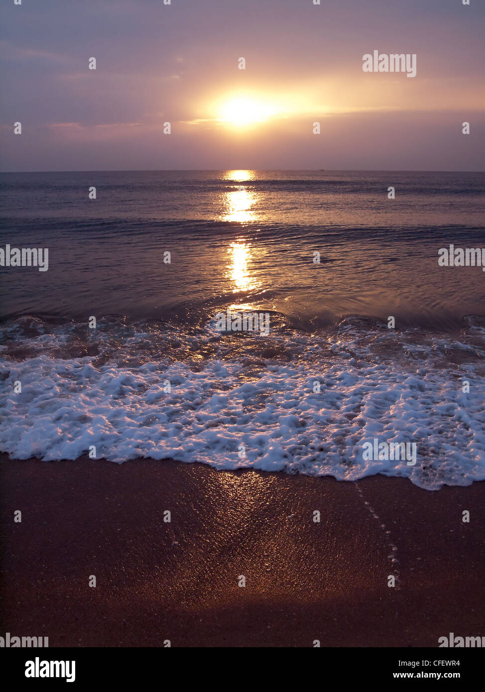 Romantic tropical beach Stock Photo - Alamy