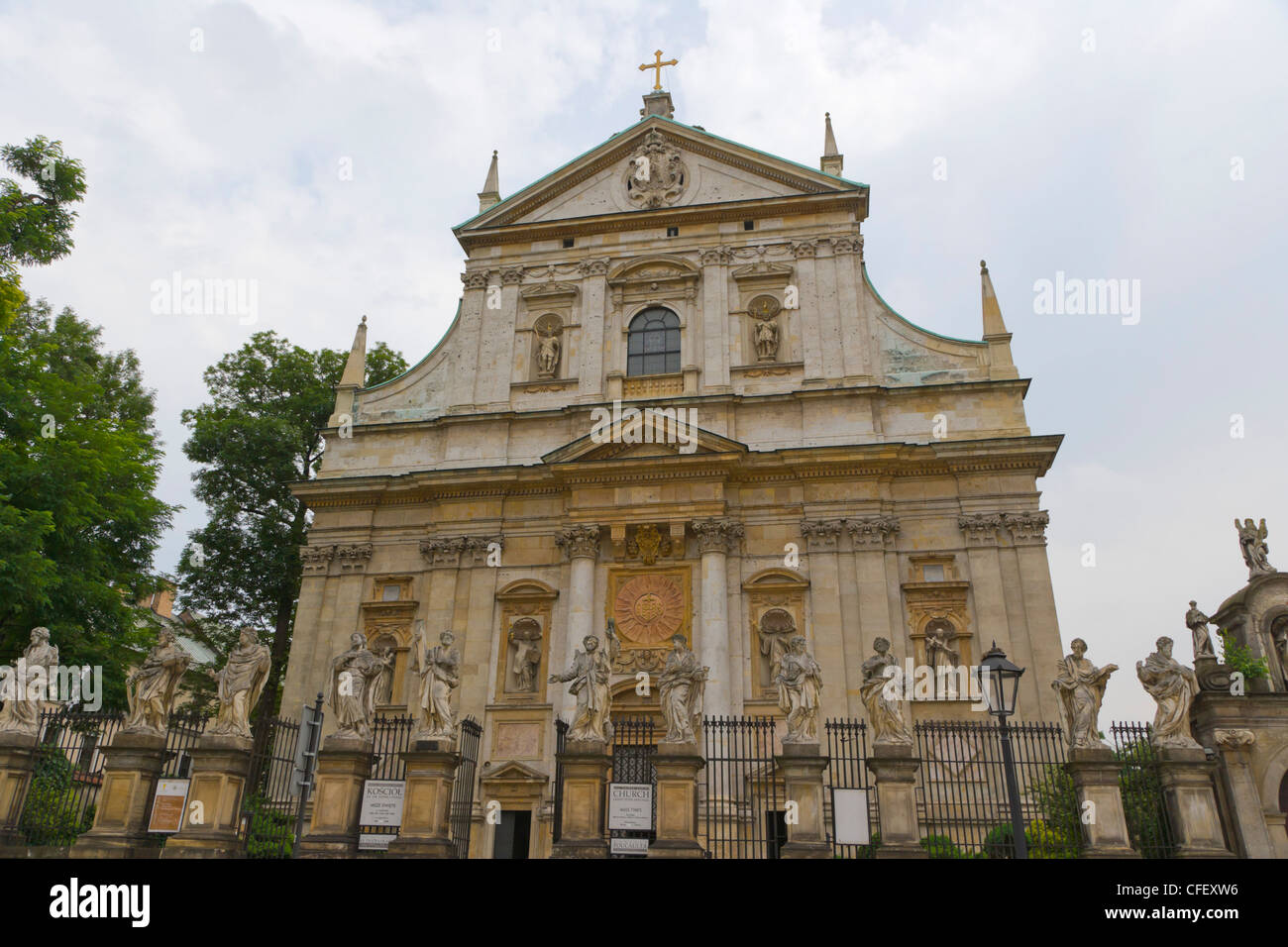 The church of Ss Peter and Paul, Old Town, Krakow, Cracow, Malopolska Province, Lesser Poland Voivodeship, Poland Stock Photo