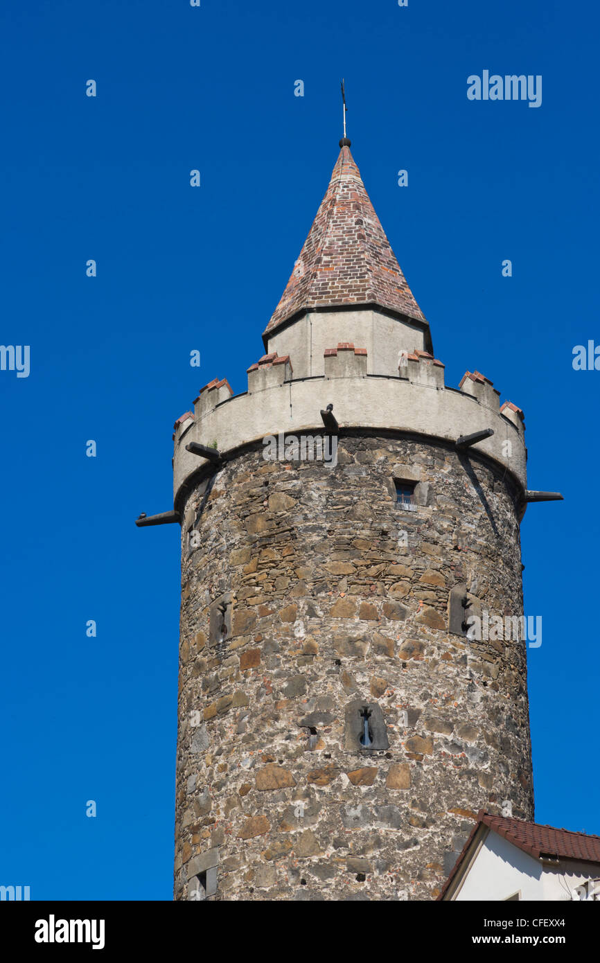Wendish Tower, Serbska weza, Bautzen, Budysin, Budysyn, Germany Stock Photo