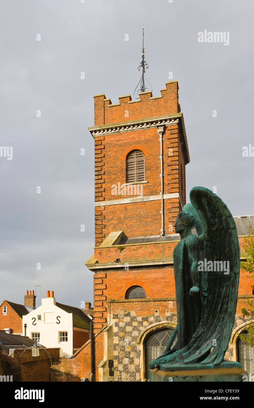 Holy Trinity Church, Justice Garden, Guildford, Surrey, England, UK Stock Photo