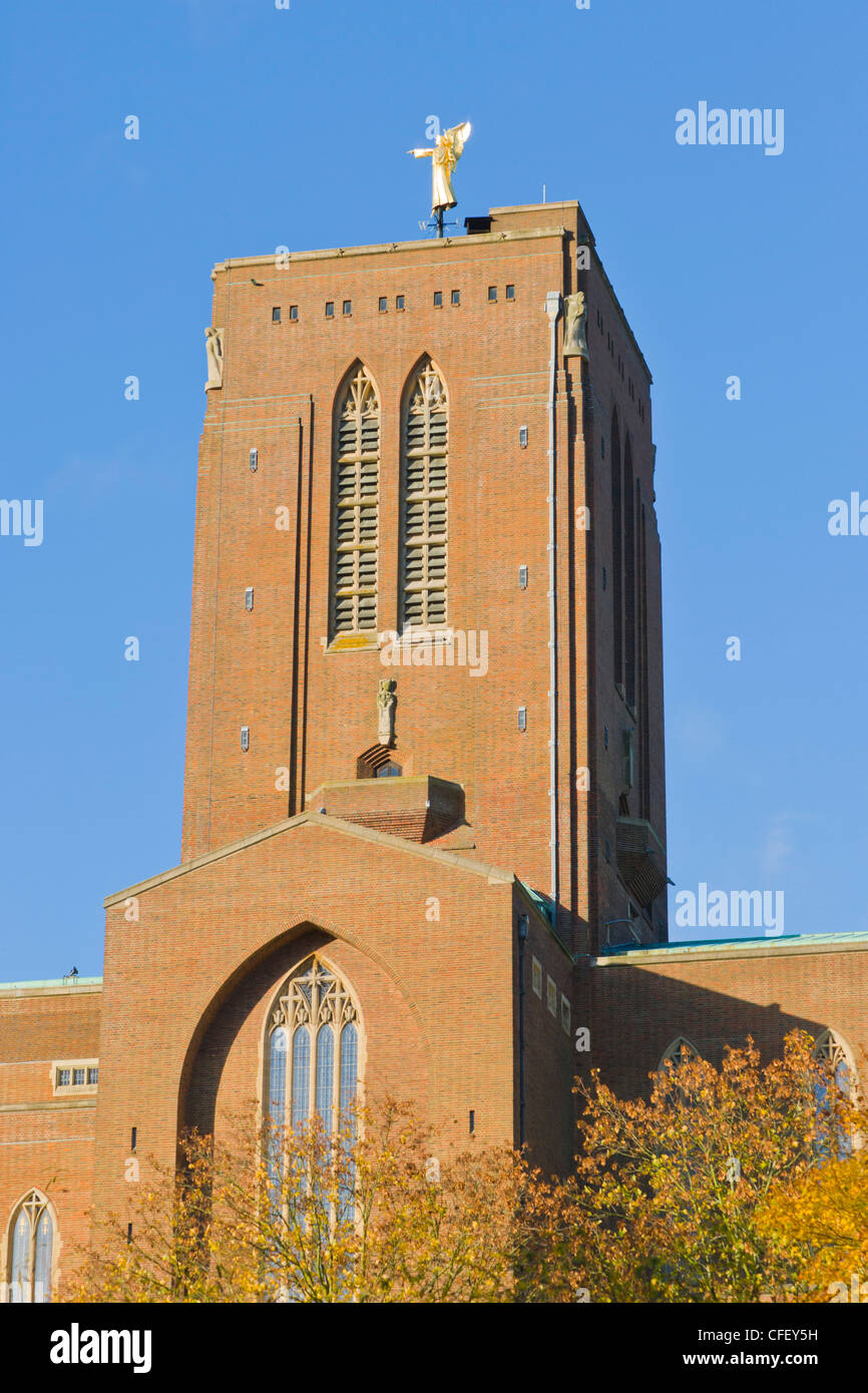 The Cathedral Church of the Holy Spirit, Guildford Cathedral, Guildford, Surrey, England, UK Stock Photo