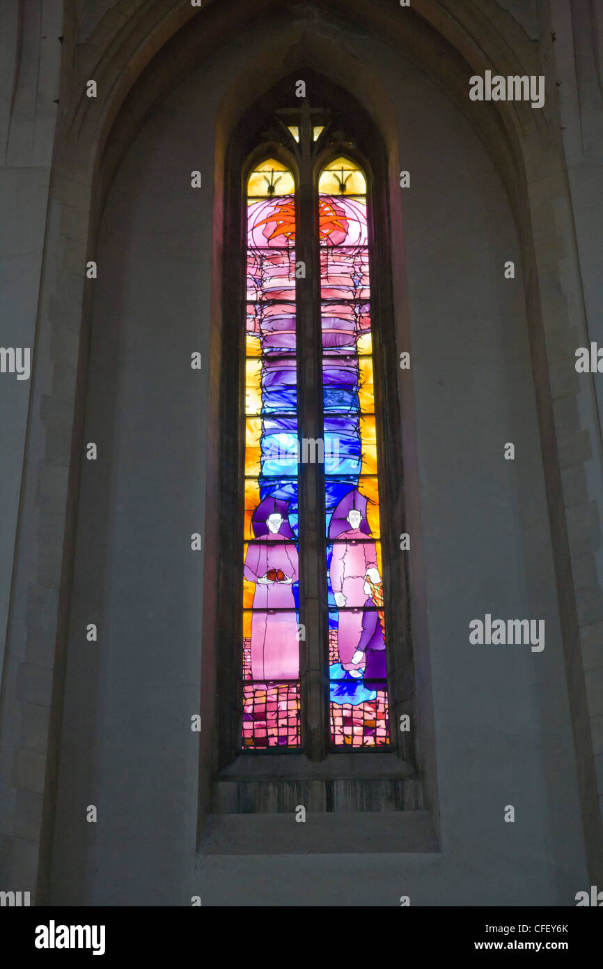 Stained Glass, Interior of the Cathedral Church of the Holy Spirit